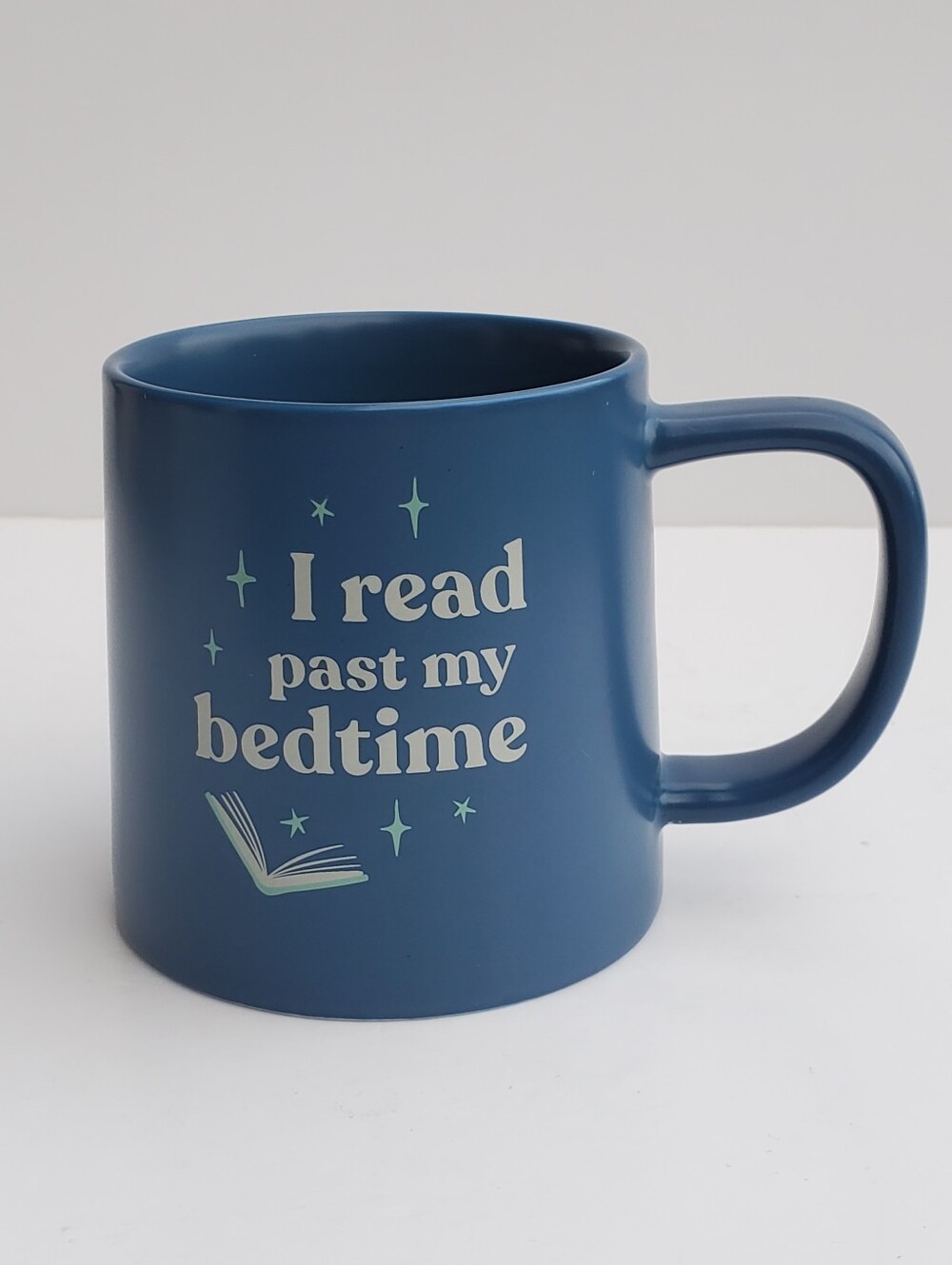 Indigo "I Read Past My Bedtime" Mug Coffee Cup